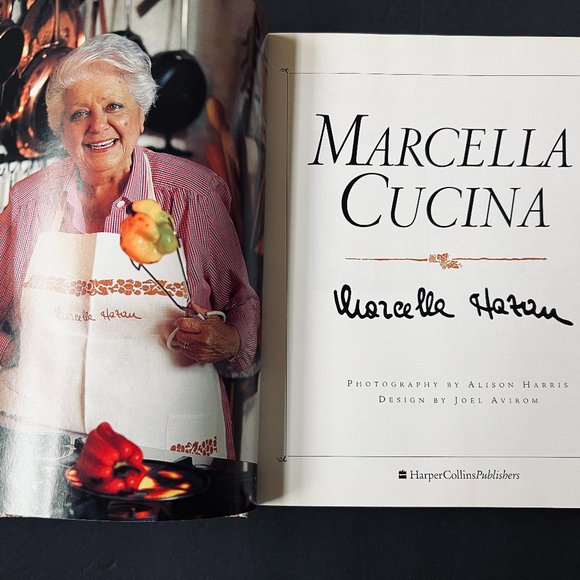MARCELLA CUCINA Marcella Hazan Classic Italian James Beard Award Cookbook EUC - Picture 1 of 8